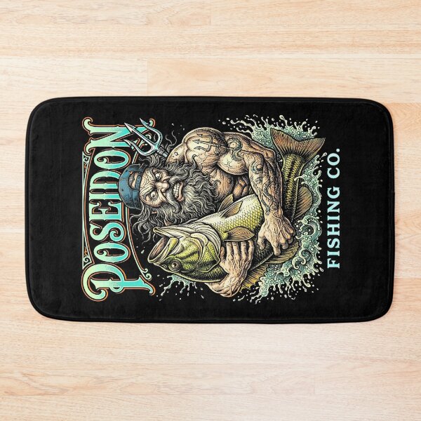 Item preview, Funny Fishing Dad Poseidon God Of The Sea Bass Fisherman designed and sold by GrandeDuc.
