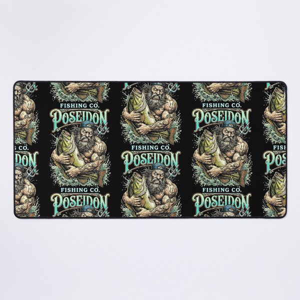 Item preview, Funny Fishing Dad Poseidon God Of The Sea Bass Fisherman designed and sold by GrandeDuc.