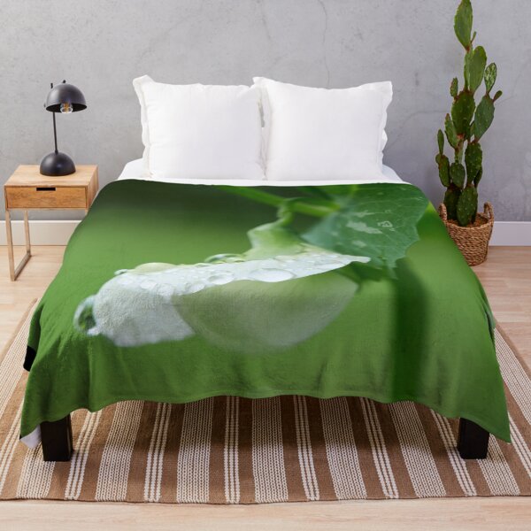 Item preview, Droplets on the flower. Garden pea designed and sold by Jouko Lehto Photography.