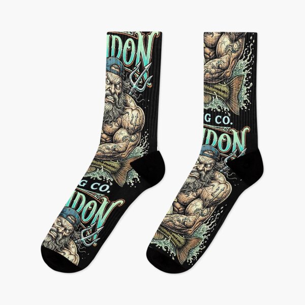 Item preview, Funny Fishing Dad Poseidon God Of The Sea Bass Fisherman designed and sold by GrandeDuc.