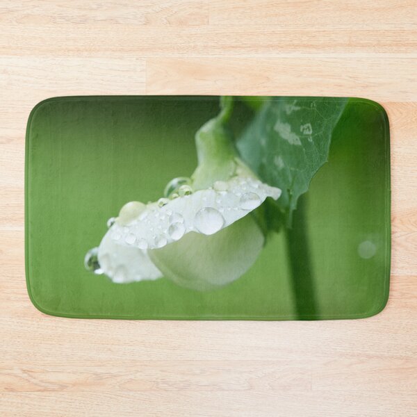Item preview, Droplets on the flower. Garden pea designed and sold by Jouko Lehto Photography.