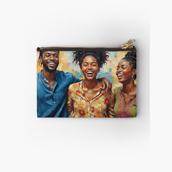Item preview, Joyful Siblings in Vibrant Color designed and sold by ArtFrameStudio.