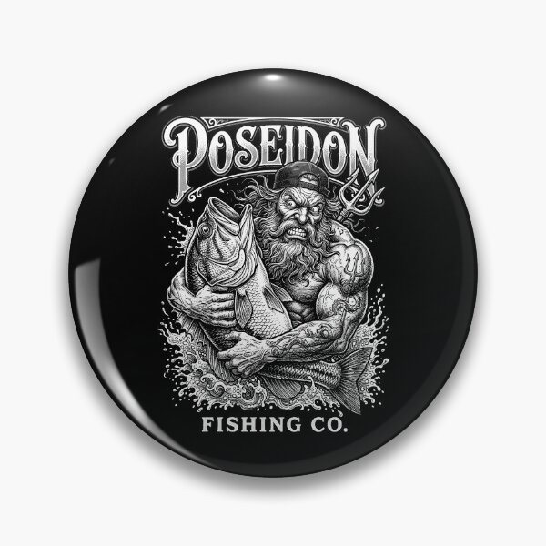Item preview, Funny Fishing Dad Poseidon God Of The Sea Bass Fisherman designed and sold by GrandeDuc.