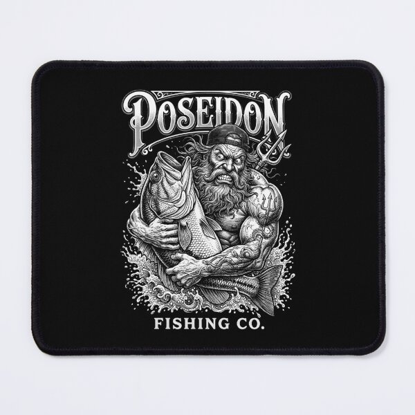 Item preview, Funny Fishing Dad Poseidon God Of The Sea Bass Fisherman designed and sold by GrandeDuc.