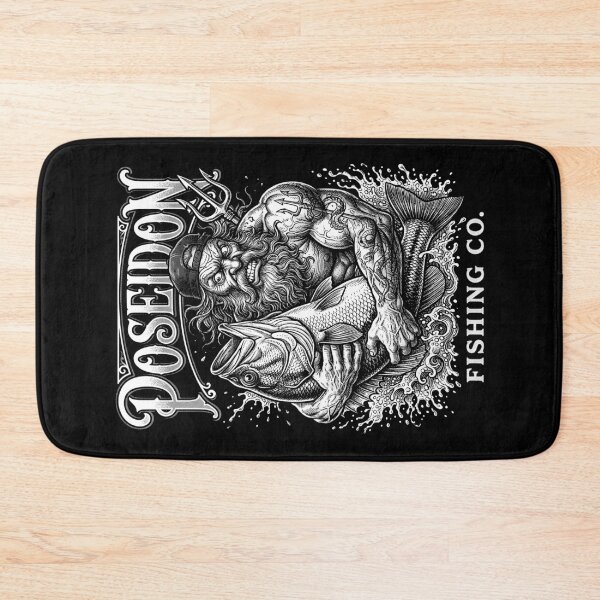 Item preview, Funny Fishing Dad Poseidon God Of The Sea Bass Fisherman designed and sold by GrandeDuc.