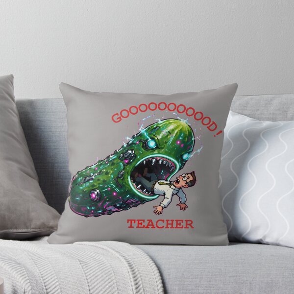 Item preview, Funny Cyber Pickle Eating Teacher Back To School designed and sold by Edwere.