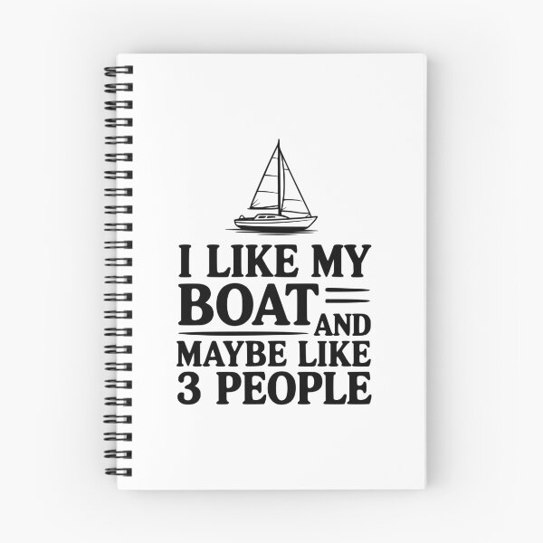 Item preview, I Like My Boat And Maybe Like 3 People designed and sold by Frank Ring.