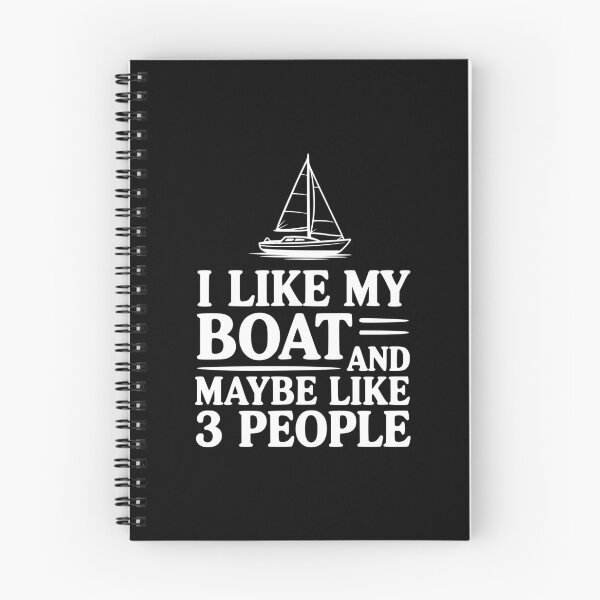 Item preview, I Like My Boat And Maybe Like 3 People designed and sold by Frank Ring.