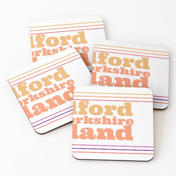 Item preview, Bradford West Yorkshire England City Marked On Map designed and sold by TheIconSmith.