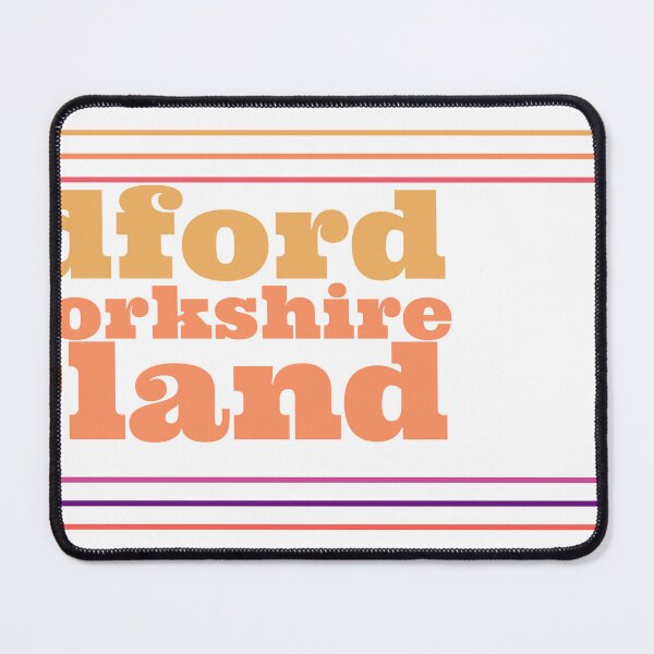 Item preview, Bradford West Yorkshire England City Marked On Map designed and sold by TheIconSmith.