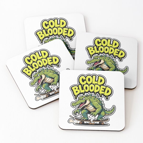 Item preview, Cold Blooded Alligator Skateboard Monster Character designed and sold by TeeDesignMaster.