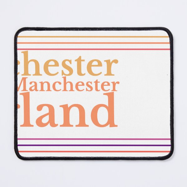 Item preview, Manchester Greater Manchester England City Marked On Map designed and sold by TheIconSmith.