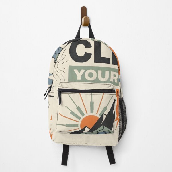 Item preview, Climb Your Own Signal Mountain Adventure Gen Z Motivational Graphic designed and sold by MCV-Designs.