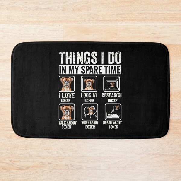 Item preview, Things I Do In My Spare Time Boxer Dog Lover Graphic designed and sold by Dmo3HarkoArt.