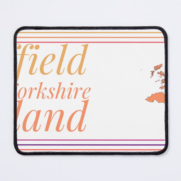 Item preview, Sheffield South Yorkshire England City Marked On Map designed and sold by TheIconSmith.