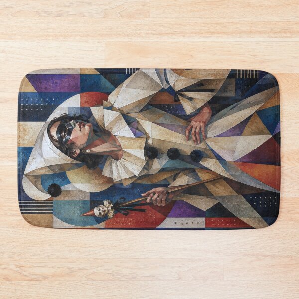 Item preview, A cubistic Pulcinella – A Venetian Tale designed and sold by GalleryKauffeld.
