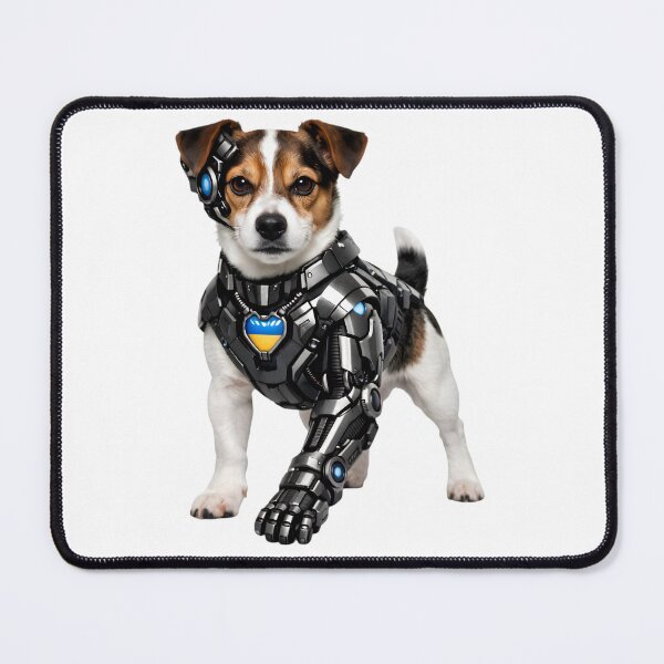Item preview, Futuristic Cybernetic Terrier Dog designed and sold by Agnisherl.