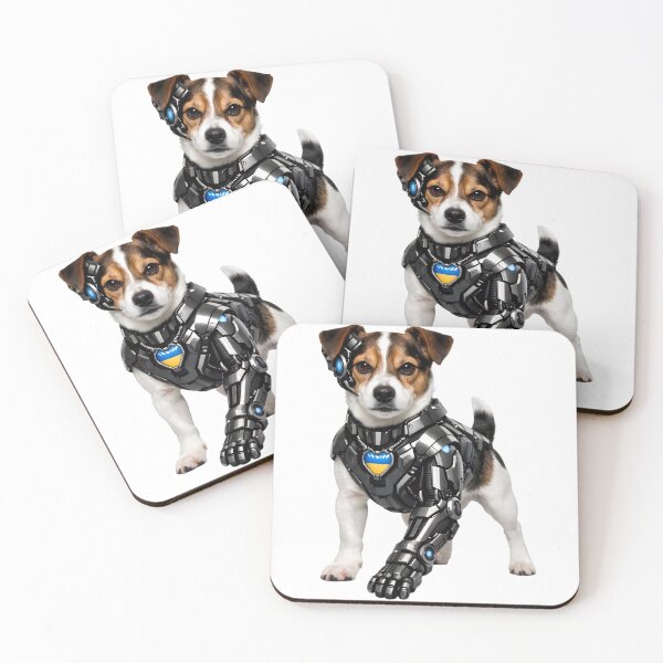 Item preview, Futuristic Cybernetic Terrier Dog designed and sold by Agnisherl.