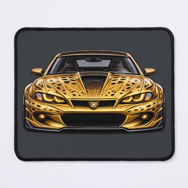 Item preview, Cheetah Yellow Performance Coupe — Front View — BV-MCY designed and sold by BROHLine Studio.
