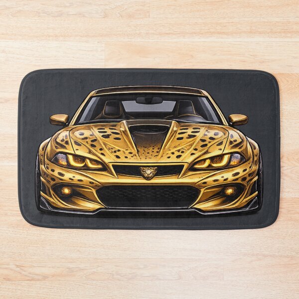 Item preview, Cheetah Yellow Performance Coupe — Front View — BV-MCY  designed and sold by BROHLine Studio.