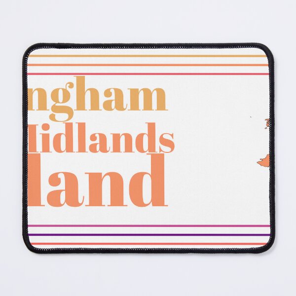 Item preview, Birmingham West Midlands England City Marked On Map designed and sold by TheIconSmith.