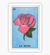 La Rosa Tarot - Loteria Sticker