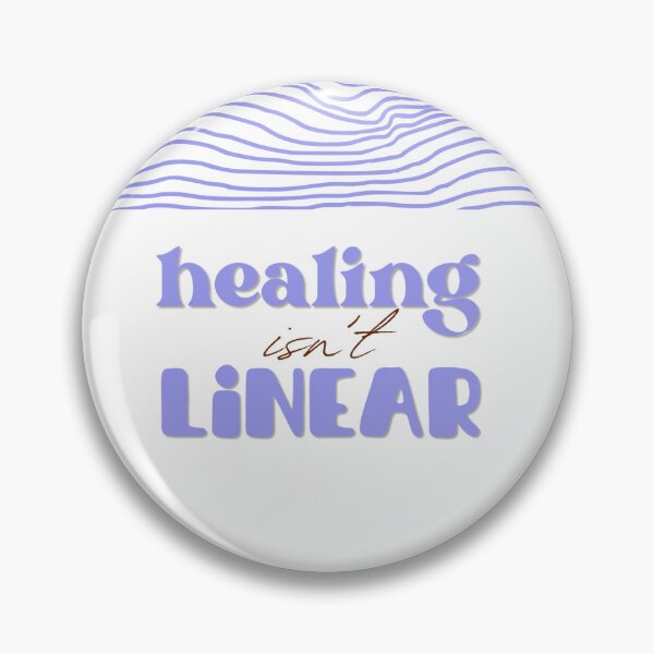 Item preview, History Isn't Linear - Mental Health Affirmation designed and sold by Chronically Cosy.