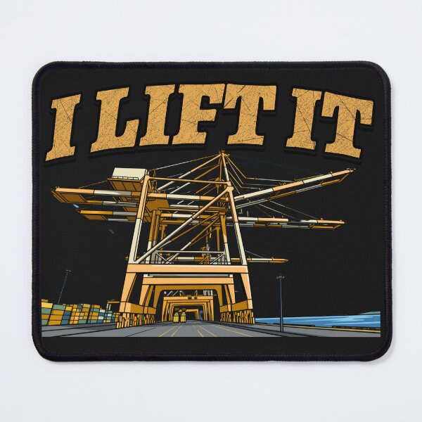 Item preview, I Lift It Crane Operator Construction Worker Heavy Equipment Gift designed and sold by Operator Style Wear.