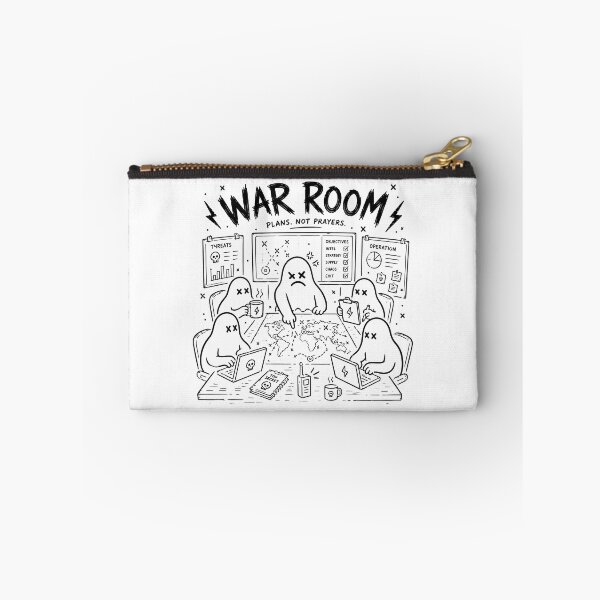 Item preview, War Room Strategy Ghosts – Plans Not Prayers designed and sold by Abidel.