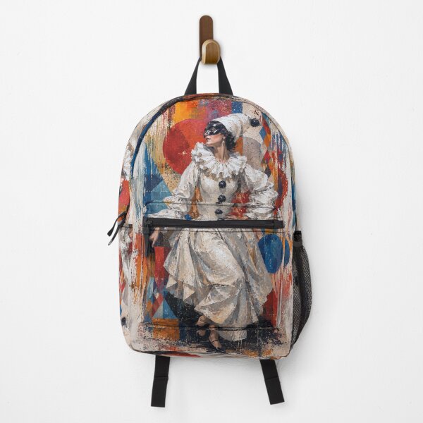 Item preview, The Mysterious Pulcinella – The Italian Jester painting. designed and sold by GalleryKauffeld.