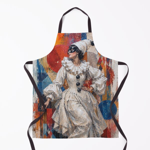 Item preview, The Mysterious Pulcinella – The Italian Jester painting. designed and sold by GalleryKauffeld.