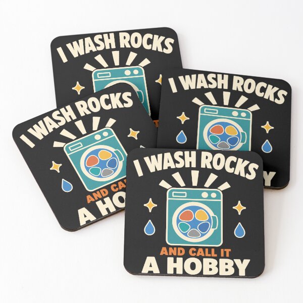 Item preview, I Wash Rocks And Call It Hobby designed and sold by DreamLayerStudio.