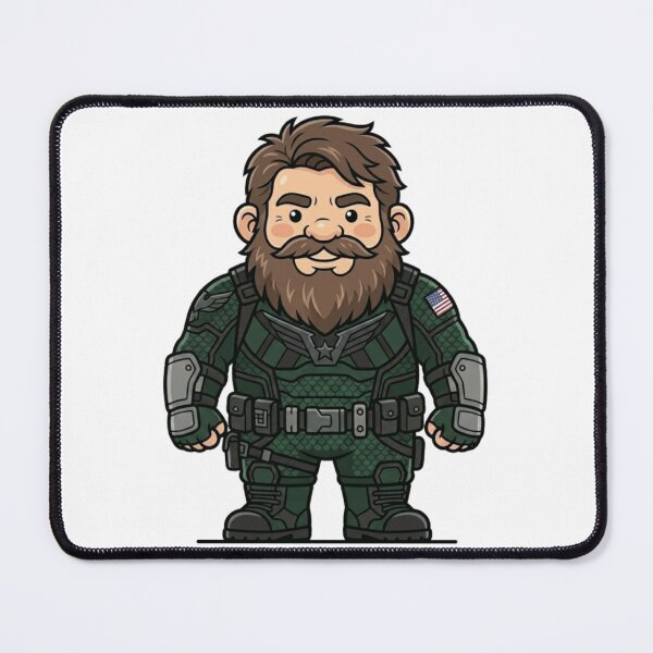 Item preview, Legendary Soldier Boy Garden Gnome designed and sold by Bad-Decisions-Designs.