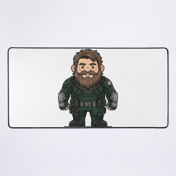 Item preview, Legendary Soldier Boy Garden Gnome designed and sold by Bad-Decisions-Designs.