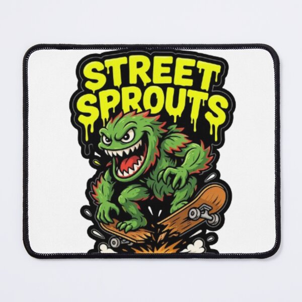 Item preview, Street Sprouts Skateboard Monster Character designed and sold by smartlogo_factory.