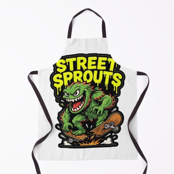 Item preview, Street Sprouts Skateboard Monster Character designed and sold by smartlogo_factory.