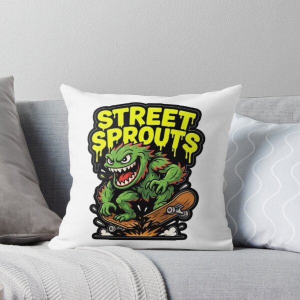Item preview, Street Sprouts Skateboard Monster Character designed and sold by TeeDesignMaster.