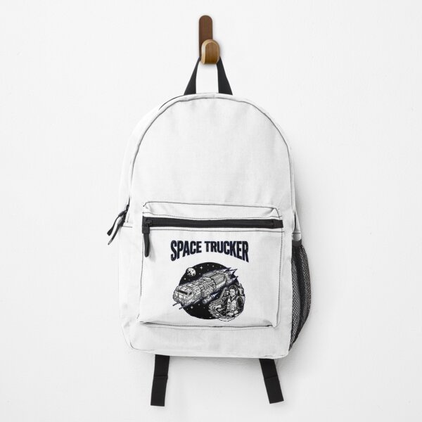 Item preview, Space Trucker - Retro Sci-Fi Spaceship Cargo Hauler designed and sold by TontikDesign.