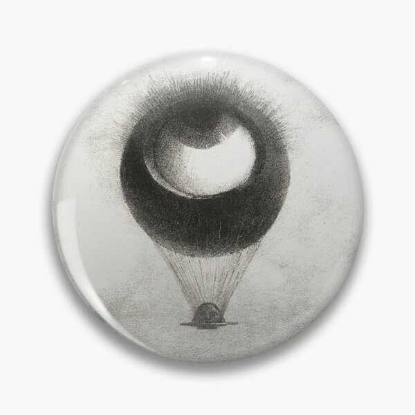 Item preview, odilon redon's drawing dedicated to edgar allan poe designed and sold by UranianDreams.