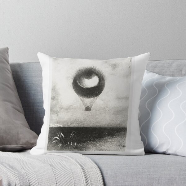 Item preview, odilon redon's drawing dedicated to edgar allan poe designed and sold by UranianDreams.
