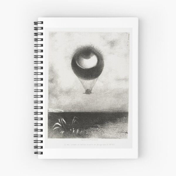 Item preview, odilon redon's drawing dedicated to edgar allan poe designed and sold by UranianDreams.