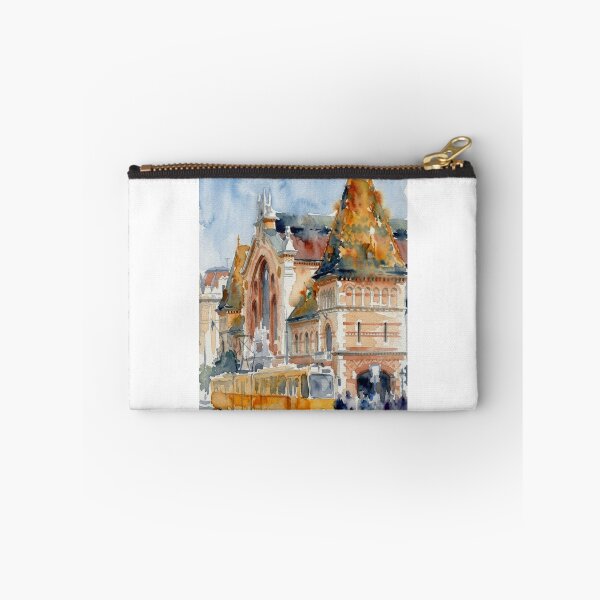 Item preview, Central Market Hall, Budapest with Tram designed and sold by caracatita75.