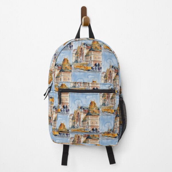 Item preview, Central Market Hall, Budapest with Tram designed and sold by caracatita75.