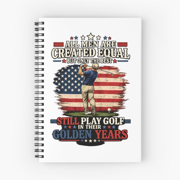Item preview, All Men Are Created Equal Best Still Play Golf Golden Years designed and sold by ZIGLWORKS.
