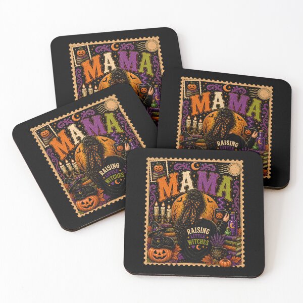 Item preview, Vintage Halloween Mama Witch Classic T-Shirt  designed and sold by podlook.