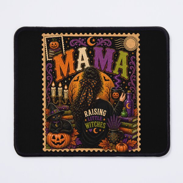 Item preview, Vintage Halloween Mama Witch Classic T-Shirt designed and sold by podlook.