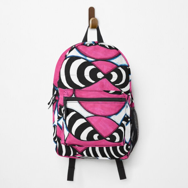 Item preview, Vibrant Pink Zentangle Pattern Art designed and sold by O & A.