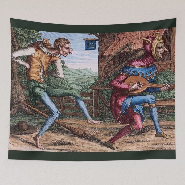 Item preview, Two Fools Dancing from Two and Three Fools of the Carnival (Reimagined) designed and sold by The Ravens Ballad.