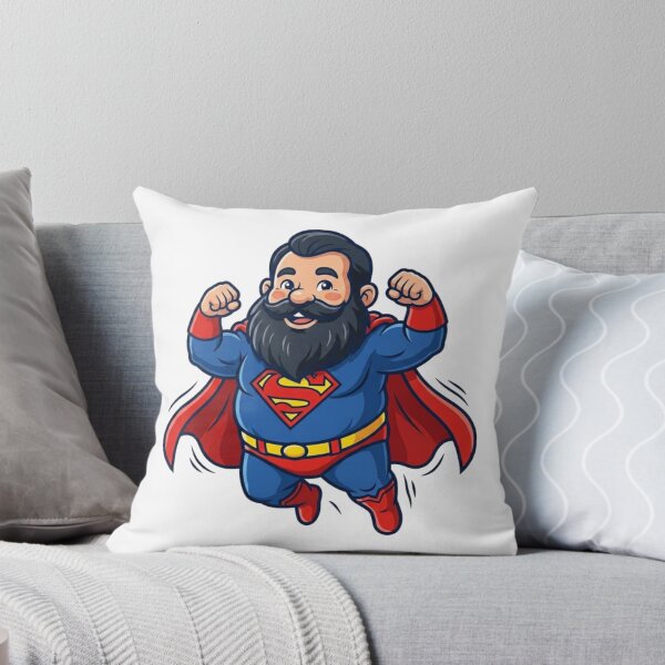 Item preview, Man Of Steel Superman Garden Gnome designed and sold by Bad-Decisions-Designs.