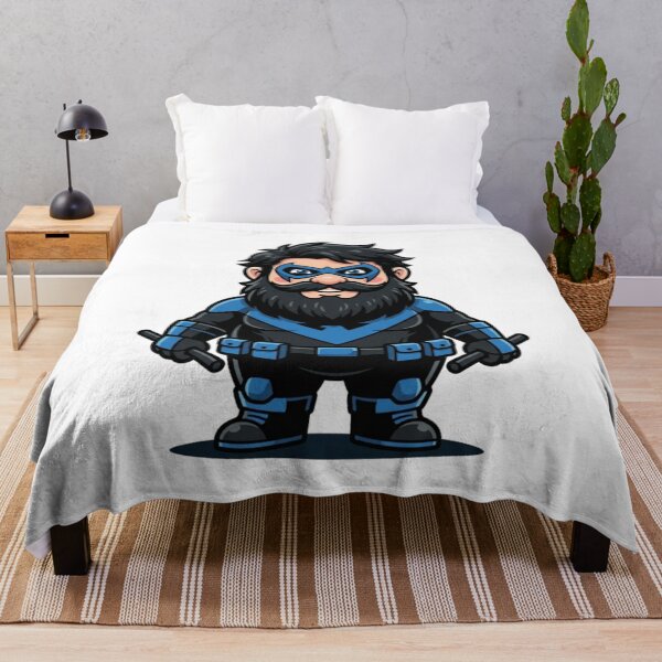 Item preview, Fearless Nightwing Garden Gnome designed and sold by Bad-Decisions-Designs.